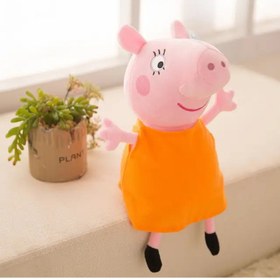 تصویر عروسک پپا خوکه Peppa Pig مدل مادر Mummy Pig از برند عروسک جا 