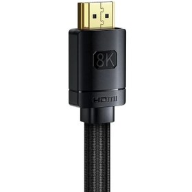 تصویر کابل 1 متری HDMI بیسوس مدل Baseus CAKGQ-A01 HDMI To HDMI 1M Adapter Cable