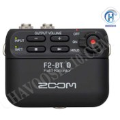 تصویر رکوردر ضبط کننده صدا و میکروفون یقه ای زوم مدل F2 Zoom F2