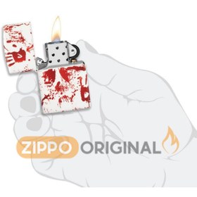 تصویر فندک زیپو مدل 49808 | Bloody Hand 