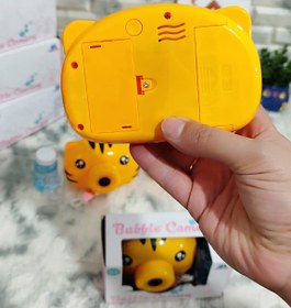 تصویر دوربین حباب ساز موزیکال طرح تایگر 