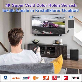 تصویر آنتن دیجیتال QGClearSO تقویت‌شده DVB-T/DVB-T2 