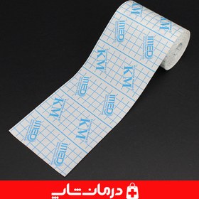 تصویر چسب حصیری کی ام km سایز 10x10 چسب ضد حساسیت non woven 