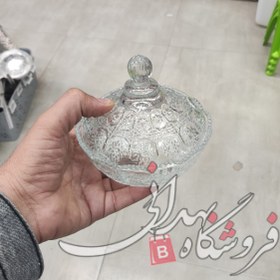 تصویر قندان شیشه ای فوجین 