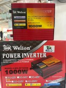 تصویر مبدل ۱۰۰۰ وات ۲۴ به ۲۲۰ ولت ویلیون قرمز Welion 1000 w 24/220