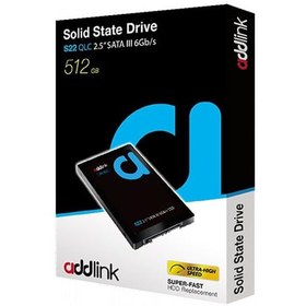 تصویر addlink S22 512GB SATA III 2.5 inch SSD شناسه محصول: