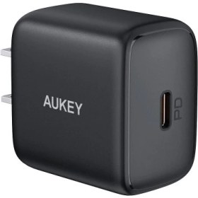 تصویر شارژر آکی مدل PA-R1A Aukey PA-R1A PD Type-C Charger