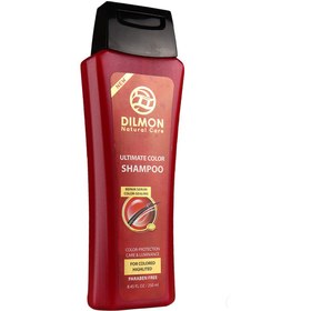 تصویر شامپو موهای رنگ شده حاوی کراتین و عصاره انار 250میل دیلمون Dilmon Shampoo Ultimate Color 250ml