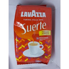 تصویر قهوه لاوازا سورته { سوئرته } دانه یک کیلو گرم ا lavazza suerte coffee bean 1kg lavazza suerte coffee bean 1kg
