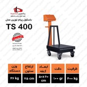 تصویر باسکول 400 کیلویی پیام توزین مدل TS400 
