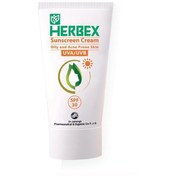 تصویر کرم ضد آفتاب بی رنگ HERBEX ا Herbex Colorless sunscreen Cream Herbex Colorless sunscreen Cream