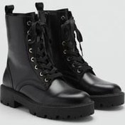 تصویر چکمه و بوت های چرمی توری MANGO 