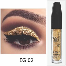 تصویر سایه مایع شاین مای میکاپ استوری - EG 02 Mymakeup story shine liquid eyeshadow