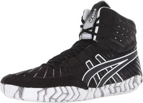 Asics aggressor hotsell 4 black