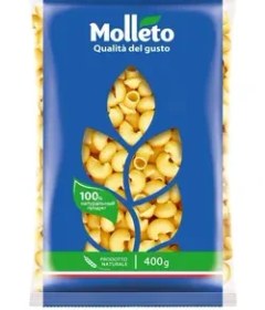 تصویر ماکارونی مولتو طرح چیفری شیاردار - 400 گرم Molleto pasta with grooved pattern -400gr