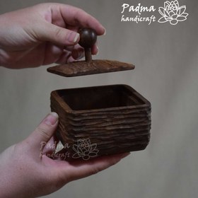 تصویر قندان دست تراش 