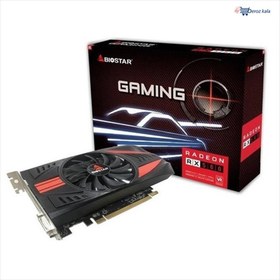 تصویر کارت گرافیک بایوستار مدل آر ایکس 560 با حافظه 4 گیگابایت VA5605RF41 RX 560 4GB GDDR5 Graphics Card