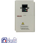 تصویر درایو(اینورتر) سه فاز 5.5KW برند دلکسی کاربری سنگین(دارای ترمز داخلی) مدل E102 