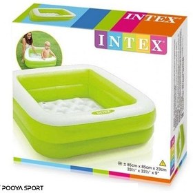 تصویر استخر بادی مربع اینتکس Square Pool tube intex 57100