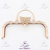 تصویر دهانه دسته دار پروانه 25 سانت نگین دار آویز متحرک 