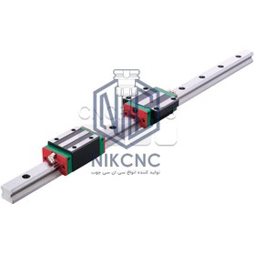 تصویر ریل 15 cnc سی ان سی HQM اچ کیو ام مدل HGR15-400CM (اورجینال وارداتی) 