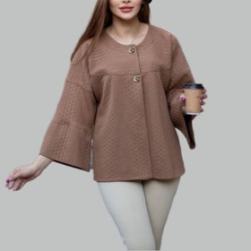 تصویر شنل فیتیله آستین کلوش 