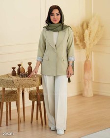 تصویر کت زنانه مازراتی مدل پریسیما کد 2053 