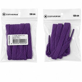 تصویر بند کانورس ۱۳۰ سانتی رنگ بنفش Converse lace 130 cm purple