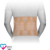 تصویر کمربند آتل دار لامبو ساکرال پین مد مدل 2006 با کش تنفسی سایز لارج 