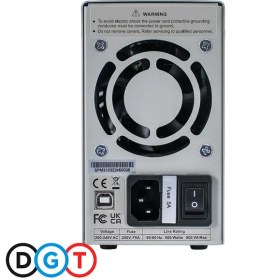 تصویر منبع تغذیه owon DC مدل SPM6053 DC Power Supply Owon Model SPM6053