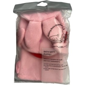 تصویر لیف بچه بیسیک کر کد 2336 Bath mitt puppet Rabbit Code 2336