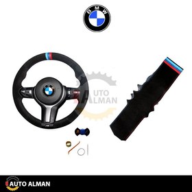 تصویر دور فرمان جیر BMW 