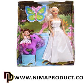 تصویر عروسک باربی پرنسس DEFA LUCY کد 8077 