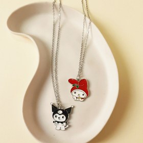 تصویر گردنبند کرومی ملودی 