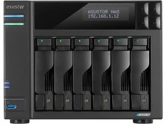 تصویر ذخیره ساز تحت شبکه ایسوستور مدل Asustor LOCKERSTOR 6 Gen2 AS6706T Asustor LOCKERSTOR 6 Gen2 AS6706T 6 bay Tower NAS Storage