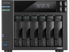 تصویر ذخيره ساز تحت شبکه ایسوستور مدل LOCKERSTOR 6 Gen2 AS6706T ASUSTOR LOCKERSTOR 6 Gen2 AS6706T 6-Bay NAS Storage