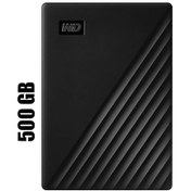 تصویر هارد اکسترنال وسترن دیجیتال مدل My Passport ظرفیت ۵۰۰ گیگابایت 