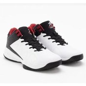 تصویر کفش بسکتبال سفید/سیاه 5332 - جامپ - Jump -- 761228009- اورجینال 