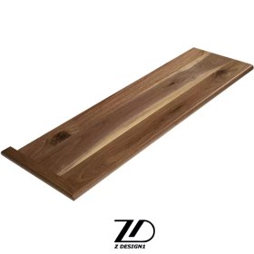 تصویر کف پله چوب گردو 