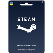 تصویر Steam Wallet 475 UAH – استیم والت اوکراین 