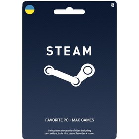 تصویر Steam Wallet 200 UAH – استیم والت اوکراین 