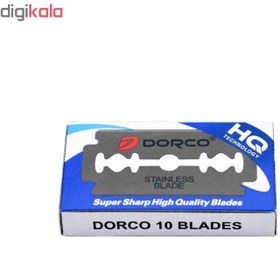 تصویر تیغ یدک دورکو (Dorco) مدل HQ-10 بسته 10 عددی ا تیغ اصلاح تیغ اصلاح