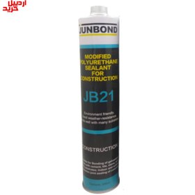 تصویر چسب پلی اورتان کارتریج مشکی جانباند مدل junbond modified black polyurethane sealant for construction (pu36) 300ml – jb21 