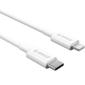 تصویر کابل شارژ CL01-10-WH-BP اوریکو Type-C به Lightnin Orico CL01-10-WH-BP Type-C to Lightning Cable