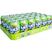 تصویر نوشابه آلمانی فانتا با طعم میوه های استوایی Fanta Exotic بسته 24 عددی 