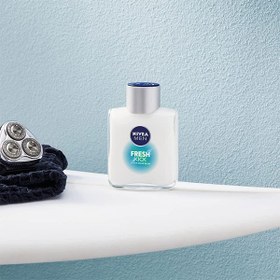 تصویر افترشیو بالم نیوا نعنایی Nivea Men مدل FRESH KICK میل 100 Nivea Fresh Kick After Shave Balm 100Ml