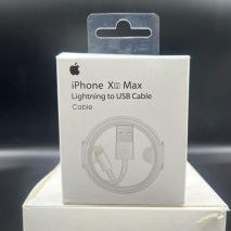 تصویر کابل شارژ آیفون lighting usb cable iphone Xs max 