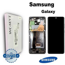 تصویر تاچ و ال سی دی گوشی موبایل سامسونگ SM-G988 Galaxy S20 Ultra -SM-G988 Galaxy S20 Ultra LCD service pack LCD Display / Screen + Touch