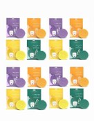 تصویر بوگیر توالت صافی خوشبو کننده ادرار 16 عددی با رایحه های ترکیبی اسطوخودوس استوایی لیمو کاج Carpex 