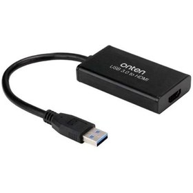 تصویر مبدل USB به HDMI اونتن مدل OTN-5202 